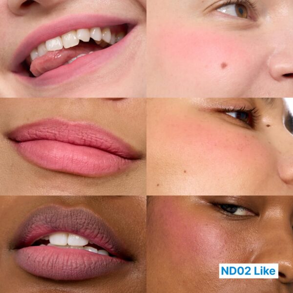 Blurry Pudding Pot | Airbrushed Blush & Lip, Buildable Pigment, Long-lasting, Lightweight, Easy to Blend, Natural Soft Matte Finish - Like (Light Pink) | 0.17 oz - Image 2