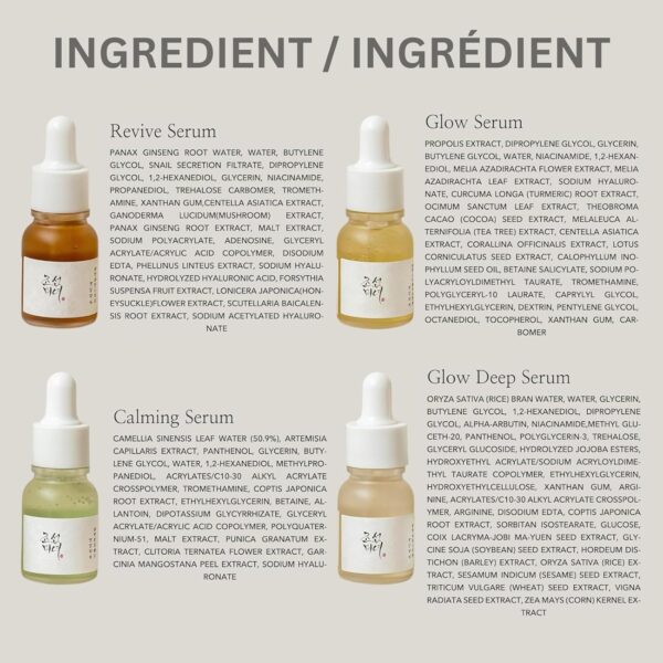 Beauty of Joseon Serum Line (Hanbang Serum Discovery Kit) - Image 8