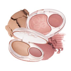 Mellow Dual Blush | RS02 Humming Talk | Dual Color, Jelly Texture, 12 Colors, Longwear, Long-lasting | 7.2g