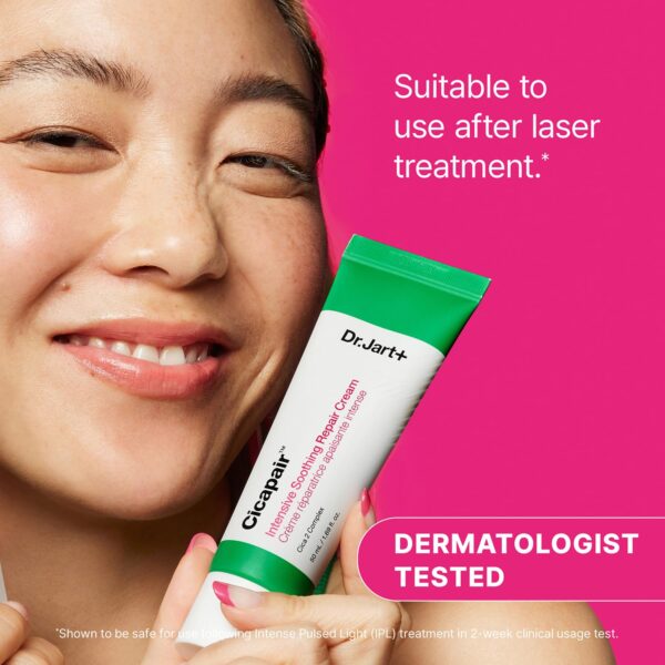 Dr.Jart+ Cicapair™ Sensitive Skin Face Moisturizer for Redness and Barrier Repair with Centella Asiatica | Korean Skin Care - Image 4