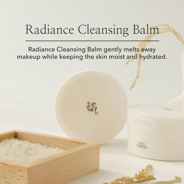 Beauty of Joseon Radiance Cleansing Balm Makeup, Sunscreen, Pore Cleanser for Sensitive Acne Skin. Korean Skincare for Men and Women 100ml, 3.38 fl.oz - Image 2