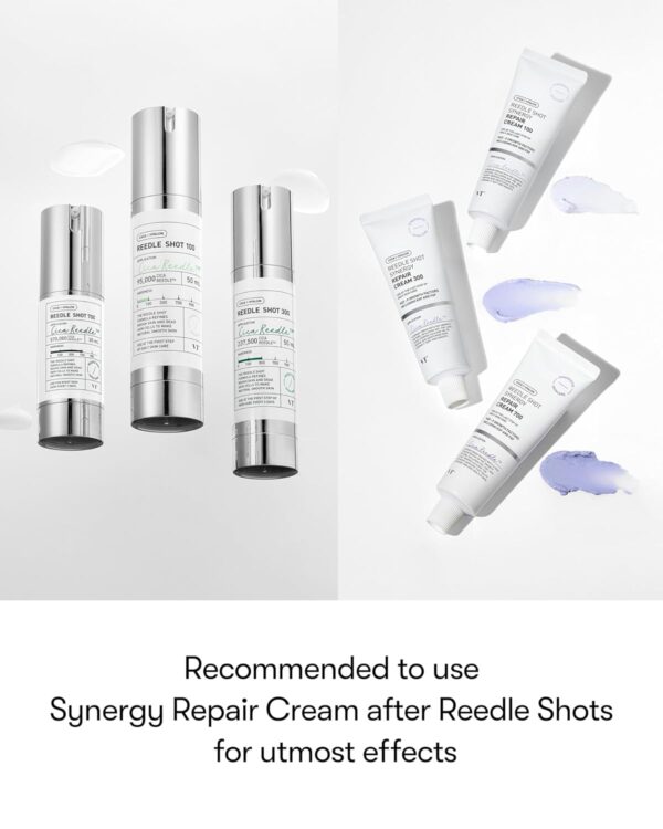 VT COSMETICS Reedle Shot Synergy Repair Cream 300, Skin Barrier Repair Cream with EGF, Ceramide, CicaHyalon, Korean SkinCare (1.69 oz. /50ml) - Image 4