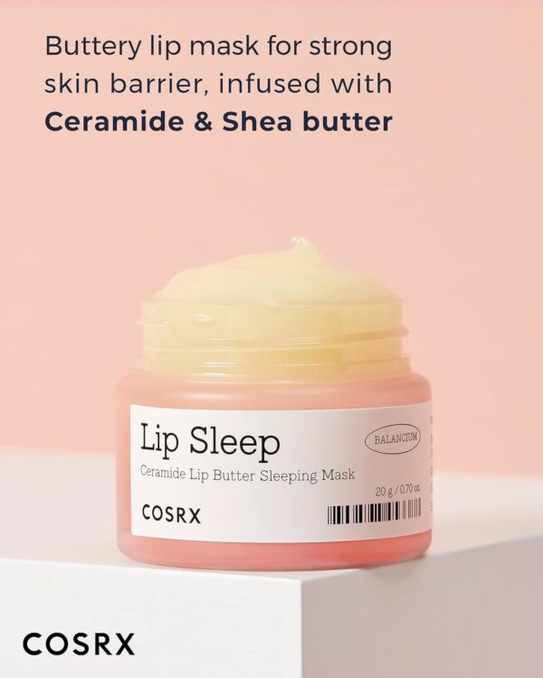 COSRX Lip Care Balm for Dry Chapped Lips, Enriched with Shea Butter, Sleeping Mask, Korean Skin Care, Animal Testing-Free, Artificial Fragrance-Free, Parabens-Free (Lip Butter) - Image 3