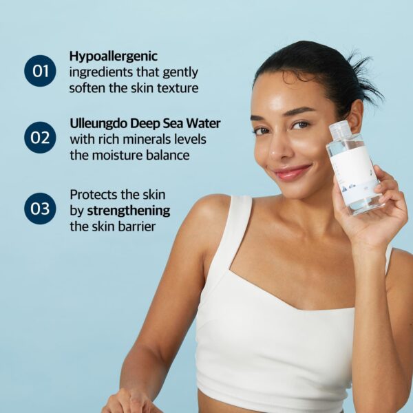 ROUND LAB Dokdo Toner/Exfoliating, Hydrating, Watery Type Toner (100ml) - Image 7