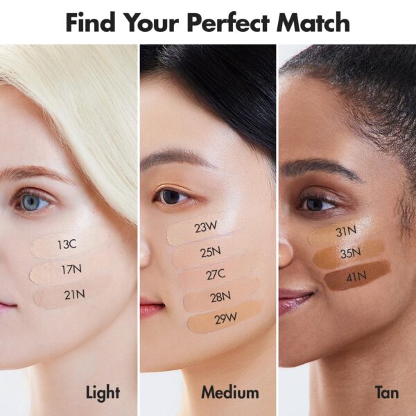 AGE20'S Signature Essence Pact SPF 50+ | Pack of 1 | 13C PORCELAIN | Cream Foundation, Dewy Finish, Natural Coverage | Korean Cushion Foundation - Image 5