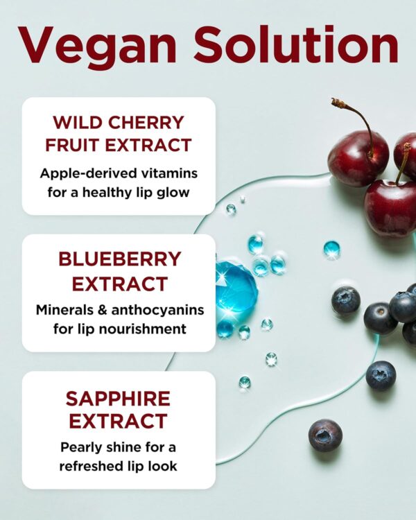 TOCOBO Juicy Berry Plumping Lip Oil Glam Max 11 Honey Lemon – Korean Vegan Hydrating Lip Oil with Plant Oils for High Shine Gloss - Non Sticky Formula for All Skin Tones, 0.12 fl.oz. - Image 6