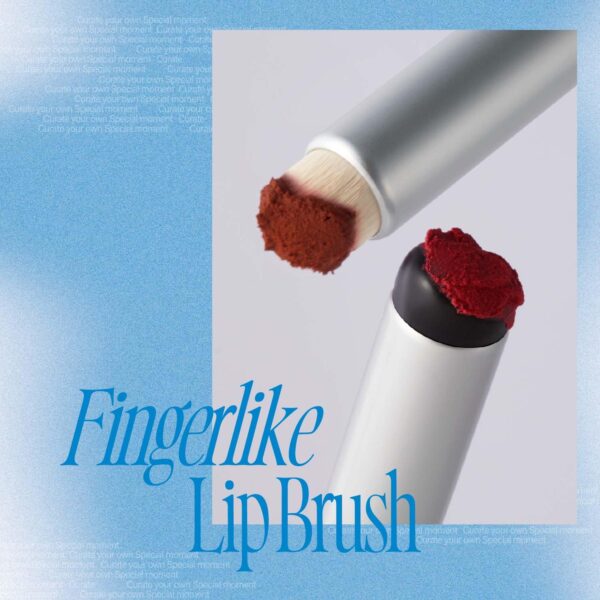 Fingerlike Silicone Lip Brush | Multi-purpose Makeup Blending Brush with Lid - Image 6