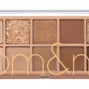 rom&nd Better Than Palette 102g (02 Mahogany Garden) | Eye Makeup Palette, Matte & Shimmer Eye Shadow, Sparkling Glittery, various 10 shades, Long Lasting, High Pigme