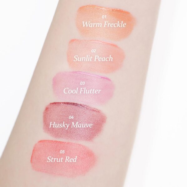Hince Dewy Liquid Cheek Tint 6g - Raw Glow Blush for Glass Skin - Vegan, Lightweight, Weightless Watercolor (WARM FRECKLE, LC001) - Image 8