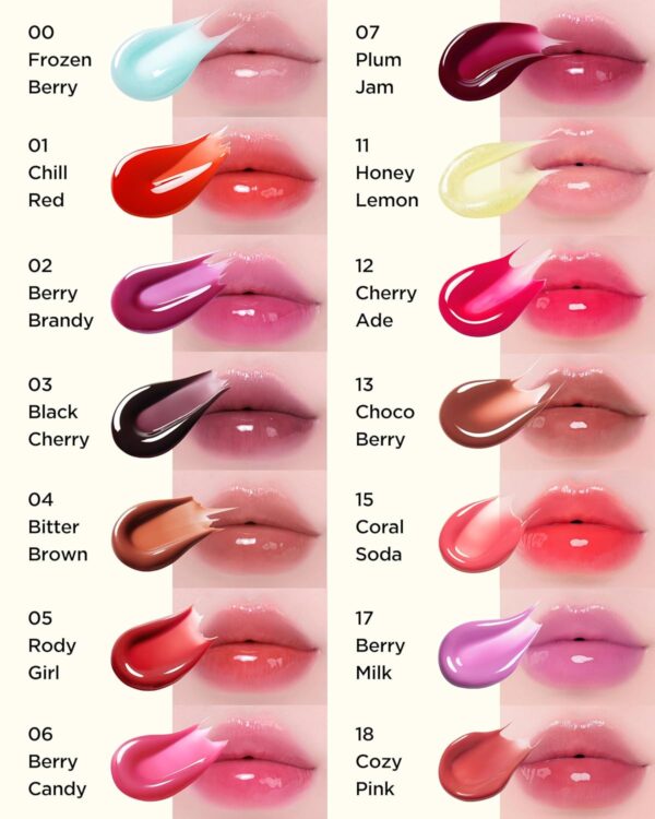 TOCOBO Juicy Berry Plumping Lip Oil Glam Max 11 Honey Lemon – Korean Vegan Hydrating Lip Oil with Plant Oils for High Shine Gloss - Non Sticky Formula for All Skin Tones, 0.12 fl.oz. - Image 3