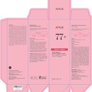 Anua Peach 77 Niacin Essence Toner 250ml / Brightening Toner for Face, Niacinamide, Panthenol, Ceramides, Facial Toner for Glass Skin, Korean Skin Care (8.45 fl.oz.)
