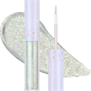 rom&nd The Universe Liquid Glitter (08 Minty Way) | Kbeauty, Sparkling Eyes, Transparent Glitter, Long Lasting, Easy to Apply