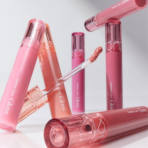 rom&nd Glasting Color Gloss (02 NUTTY VAGUE) | Kbeauty, Plumping, Glossy, Moisturizng, Natural Color, Long-lasting - Image 3