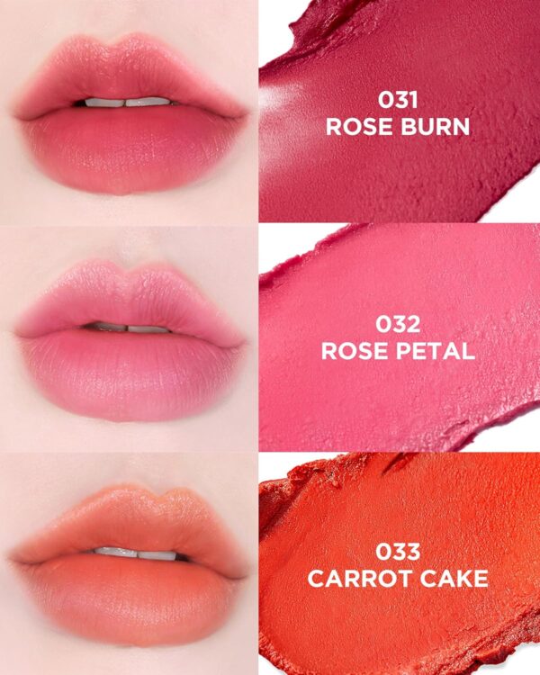 [TOCOBO] Powder Cream Lip Balm 031 Rose Burn 0.67 oz / 19g | Soft Matte Velvet Type Vegan Lip Balm & Creamy Powder Texture without Exfoliation, mother's day - Image 3
